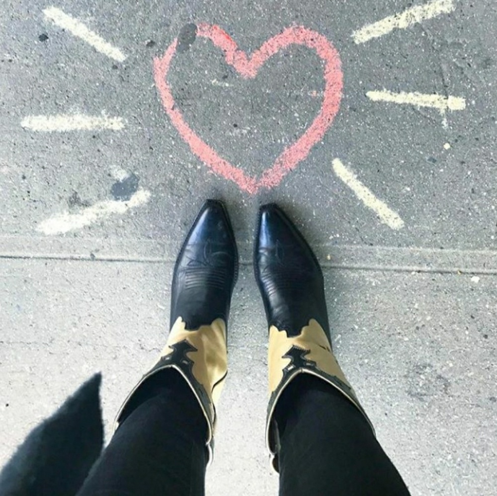 Vintage Boots reserved for @sadeshaw
